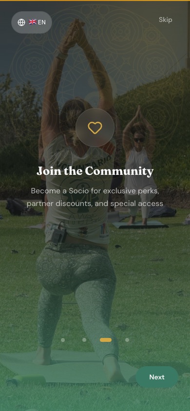 Onboarding · Únete a la comunidad
